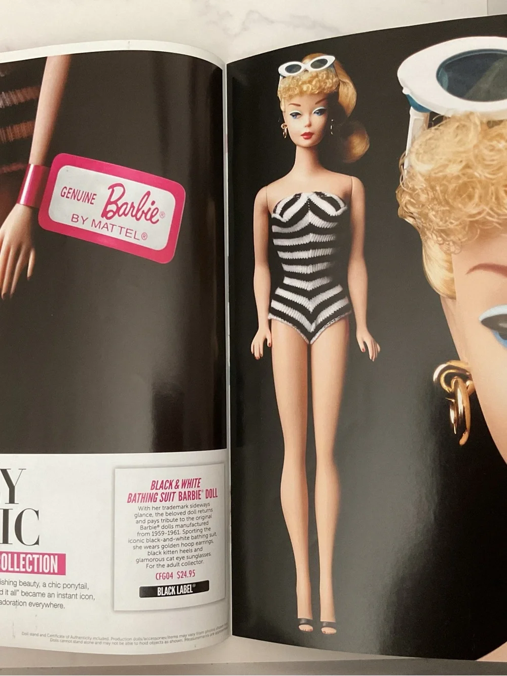 Barbie Collection Catalog Magazine Spring 2015 and Lot of 4 Silkstone Doll Photo